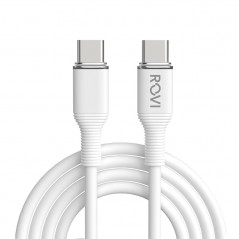 Buy Rovi STRIPED SA200C-C Cavo in PVC da Type-C a Type-C (100cm) online