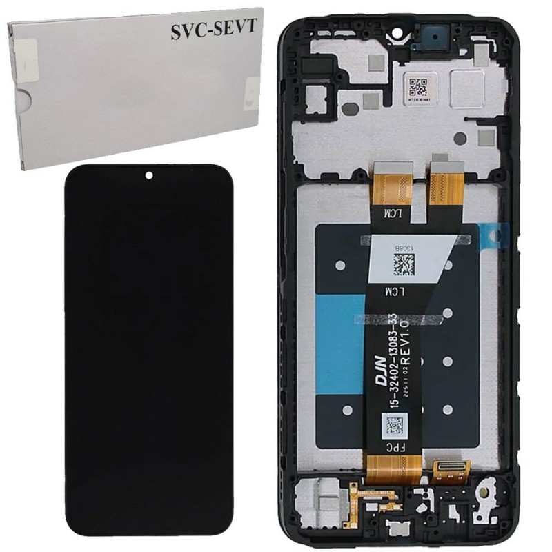 Samsung Service Pack Original LCD Display + Frame For Galaxy A14 5G A146P A146U | FOR EU FLAT DJN LCM