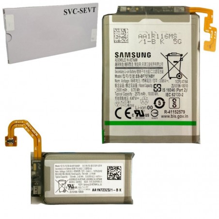 Product image Samsung Service Pack Batteria EB-BF707ABY + EB-BF708ABY Originale per Galaxy Z FLIP 5G SM-F707B