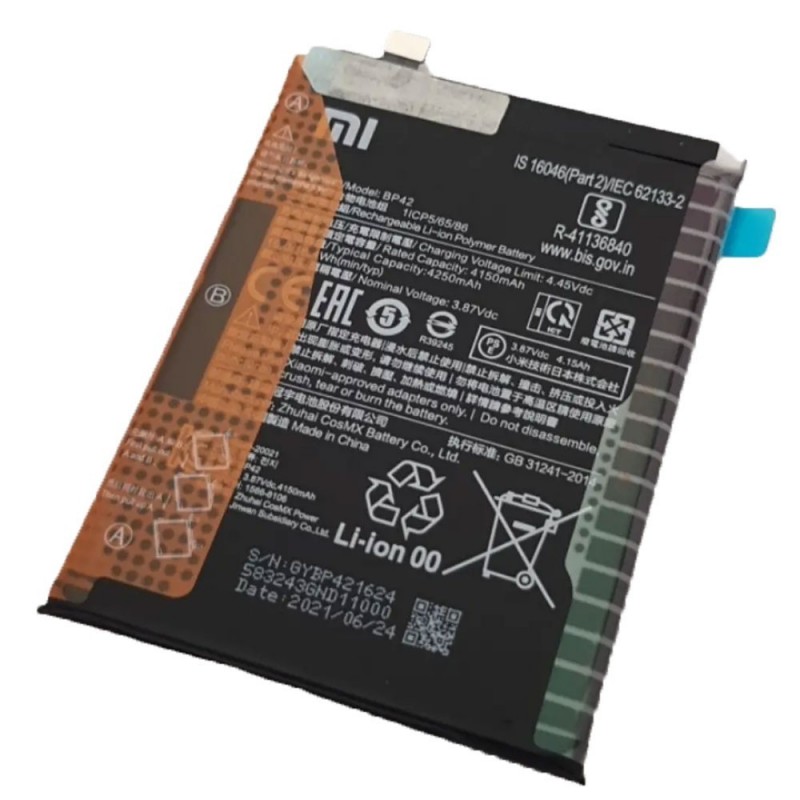 Xiaomi Service Pack Batteria BP42 Originale per Mi 11 Lite / MI 11 Lite 5G
