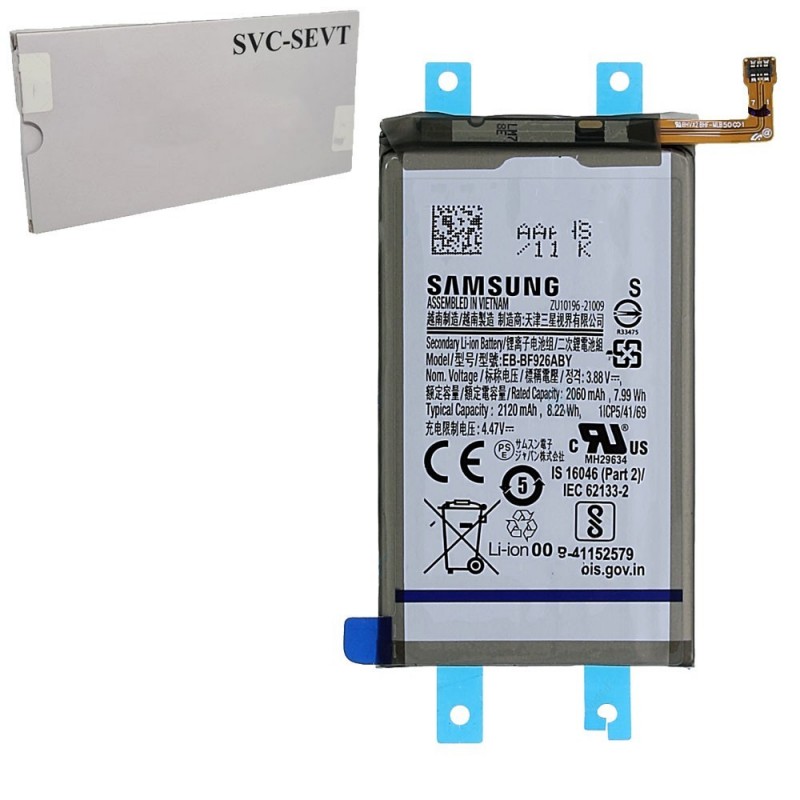 Samsung Service Pack Battery EB-BF926ABY Original for Galaxy Z FOLD 3 5G SM-F926B