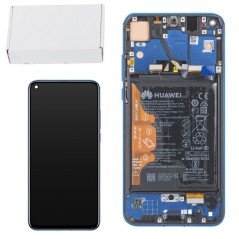 Huawei Huawei SERVICE PACK Display LCD ORIGINALE + Frame e Batteria Per NOVA 5T / Honor 20 | Blu for sale