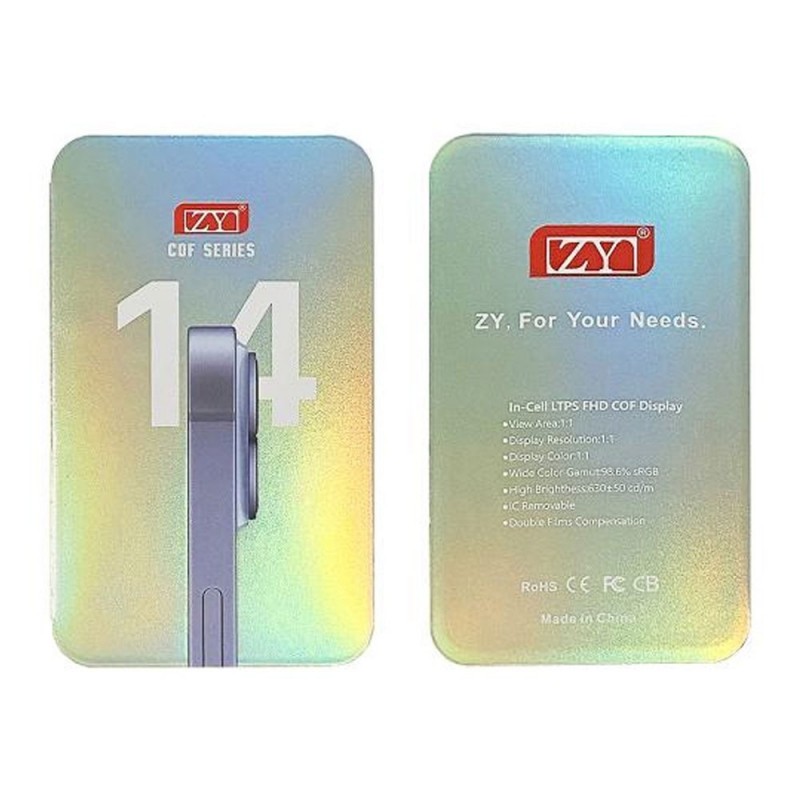 Display LCD ZY INCELL FHD LTPS COF 1:1 Per Apple iPhone 14