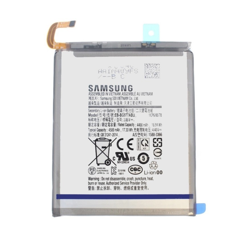 Samsung Service Pack Batteria EB-BG977ABU Originale per Galaxy S10 5G SM-G977B