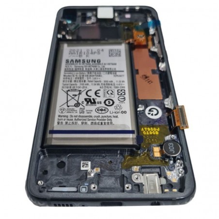 Samsung Service Pack Original LCD Display + Frame and Battery For Galaxy S10E 2019 SM-G970F | Prism Black Black