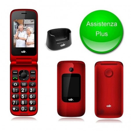 Photo of CDR Cellulare GSM Quad Band MC105R Dual Sim | Red - CDR