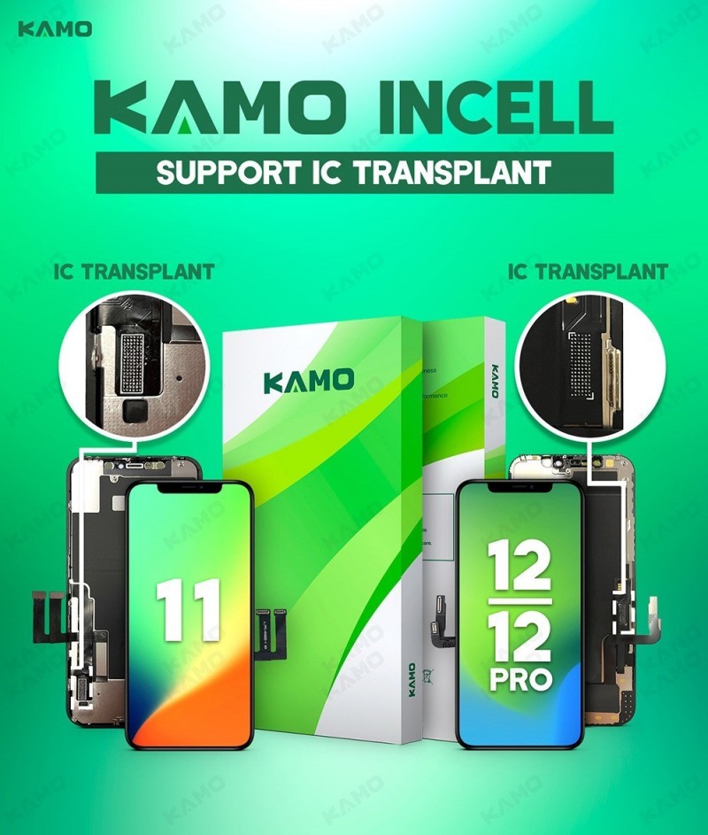 KAMO HD 1560*720 LCD Display for Apple iPhone 12 / iPhone 12 Pro | Interchangeable IC