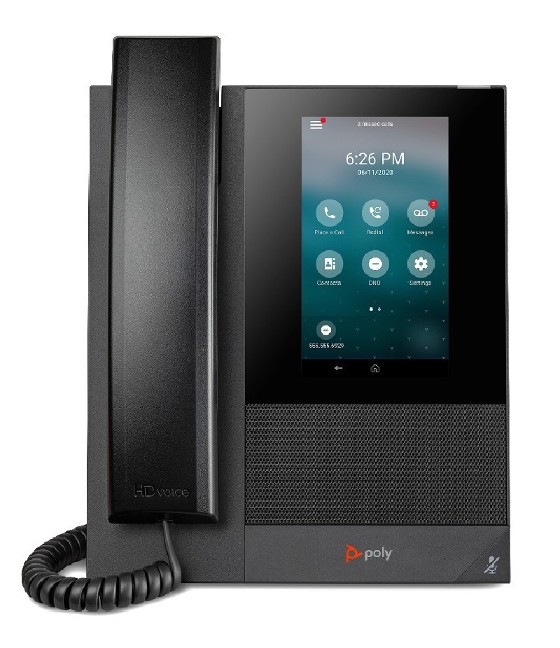 Poly IP Telephone CCX400 VoIP Black cod. 2200-49700-019 with IPS Display