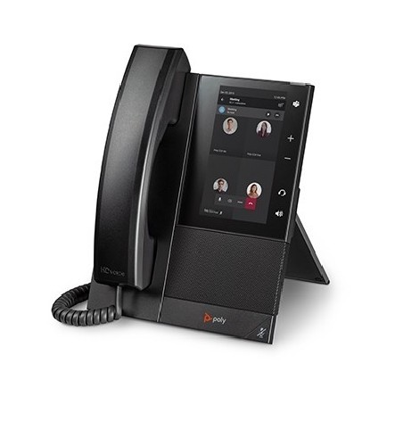 Poly Telefono IP CCX500 VoIP Nero cod. 2200-49720-019 con Display IPS