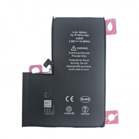 NCC Batteria Compatibile Per Apple iPhone 14 PRO MAX | ZY Taiwan Chip - 4323mAh