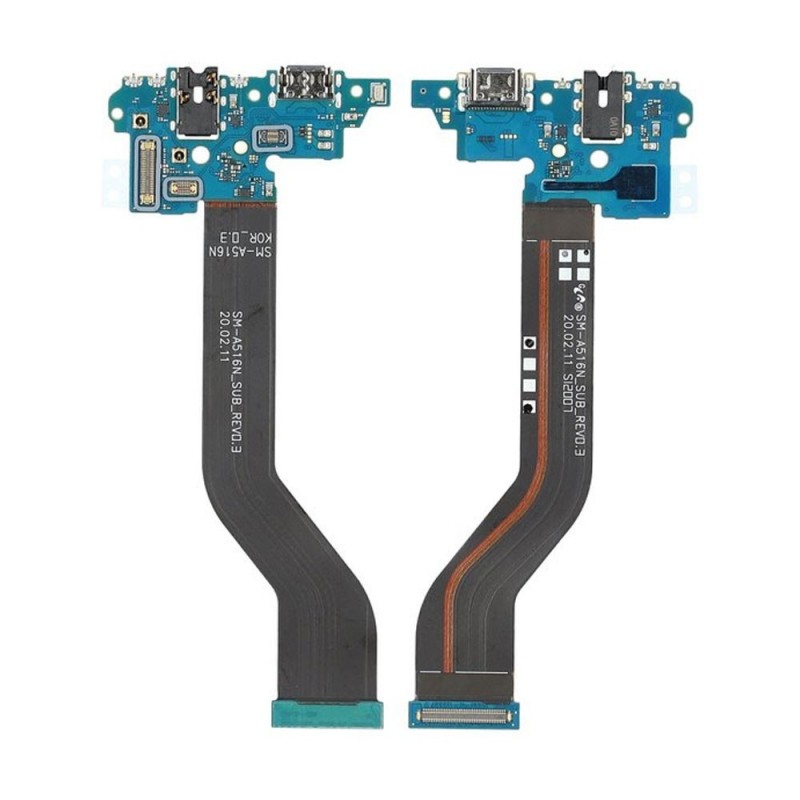 Samsung Service Pack Original Charging Connector | Charging Board + Flat For Galaxy A51 5G SM-A516B