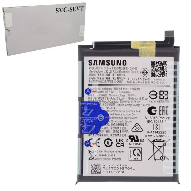 Samsung Original WT-S-W1 Battery Service Pack for Galaxy A14 5G A146B