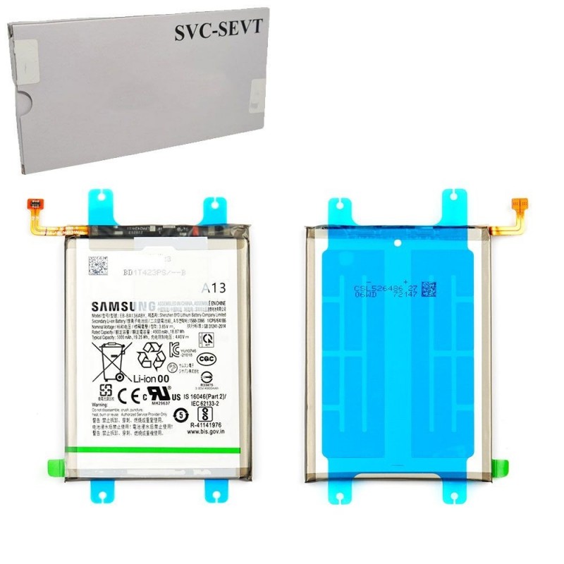 Samsung Service Pack Batteria EB-BA136ABY Originale per Galaxy A13 5G SM-A136 