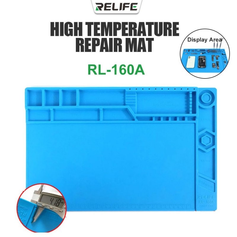 RELIFE RL-160A High-Temperature Specialty Silicone Maintenance Mat | COUNTERTOP