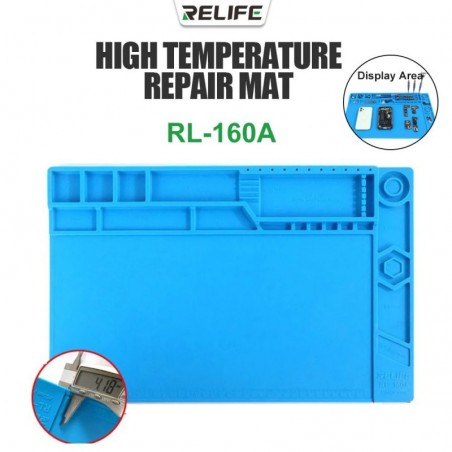 Compra RELIFE RL-160A Tappetino in Silicone di Manutenzione Speciale per Alte Temperature | PIANO DA LAVORO online