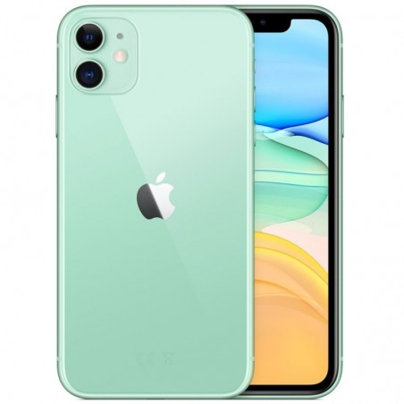 IPHONE 11 128 GB GREEN - PRE OWNED GRADE A/A+ (SCATOLA + CAVO LIGHTNING USB-C) - 12 MESI DI GARANZIA