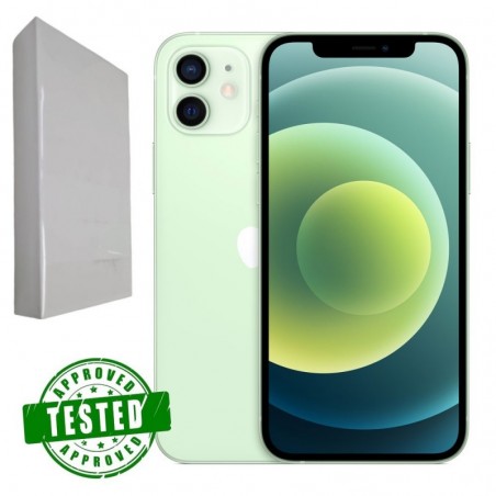 Product image IPHONE 12 128 GB GREEN - PRE OWNED GRADE A/A+ (SCATOLA + CAVO LIGHTNING USB-C) - 12 MESI DI GARANZIA