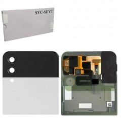 Discover Samsung SERVICE PACK Display LCD Esterno ORIGINALE Per Galaxy Z Flip 4 5g SM-F721 | Bianco details