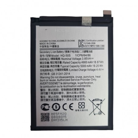 NCC Batteria Compatibile per Samsung Galaxy A03S SM-A037 / A02S SM-A025 | HQ-50S