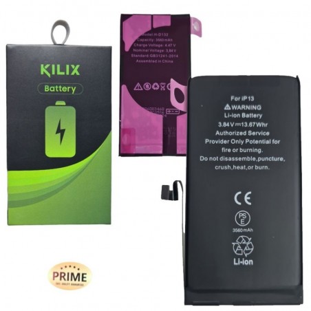 Buy KILIX PRIME Batteria Compatibile per Apple iPhone 13 MAGGIORATA - 3560mAh online