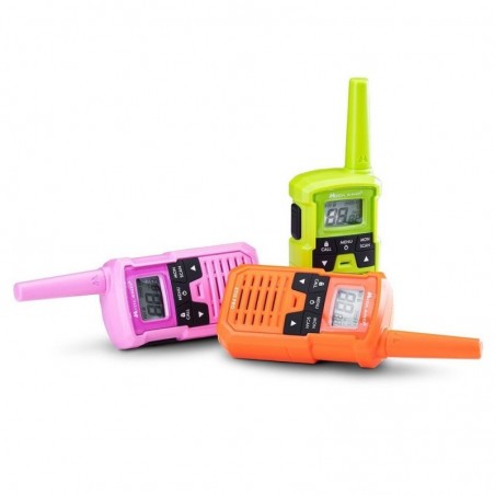 Midland XT10 PRO 3 Walkie Talkie MultiColor Radio Ricetrasmettitori | Verde - Arancione - Fucsia