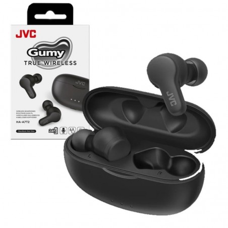 Foto di JVC Gumy HA-A7T2-B-E Cuffie Intrauricolari Bluetooth True Wireless Auricolare Nero - JVC
