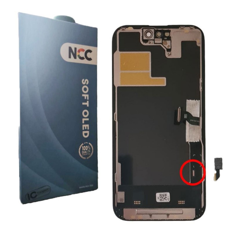  NCC Soft OLED LCD Display for Apple iPhone 14 Pro | A2890 A2650 A2892 | Interchangeable IC, already removed
