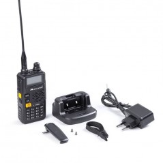 Foto di MIDLAND CT590S RADIO RICETRASMETTITORE DUAL BAND VHF/UHF PORTATILE CON DISPLAY LCD BATTERIA INTEGRATA RICONDIZIONATO - M