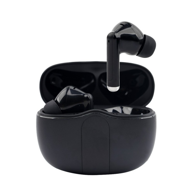 NCC Bluetooth Headset S56 TWS Headphones ENC Clear Calls Smart Display Audio HIFI | Black