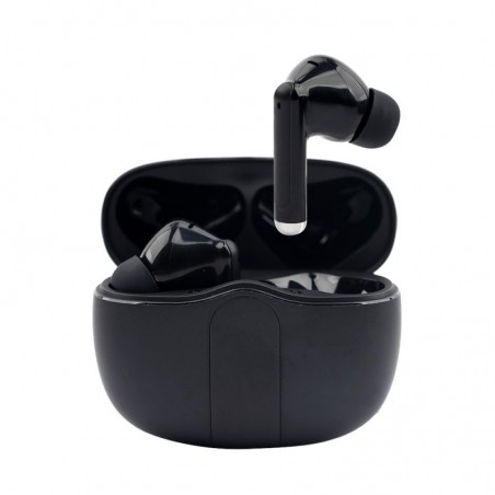 NCC Bluetooth Headset S56 TWS Headphones ENC Clear Calls Smart Display Audio HIFI | Black