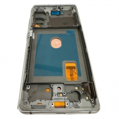 OLED LCD Display (FULL SIZE) + Frame For Samsung Galaxy S20 FE 4G 5G G780 / G781 WHITE | 5G ANTENNA NOT INCLUDED