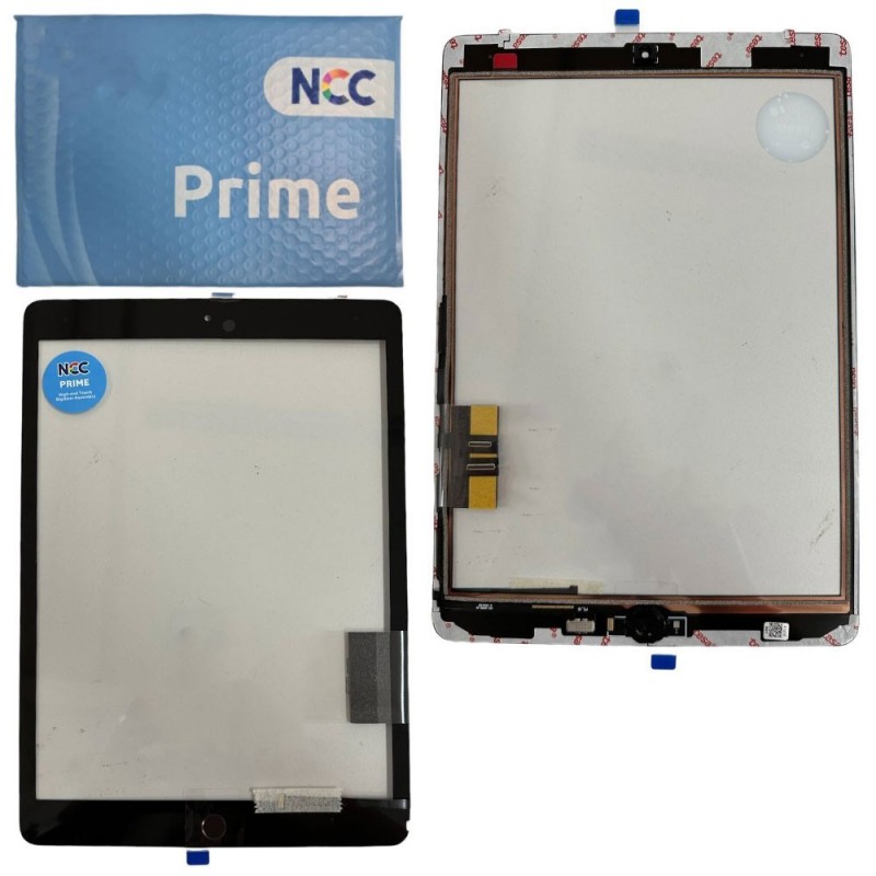 NCC PRIME Touch Screen +Home Button For Apple iPad 9th Gen. 10.2'' (2021) | A2603 A2604 A2605 A2602 | BLACK
