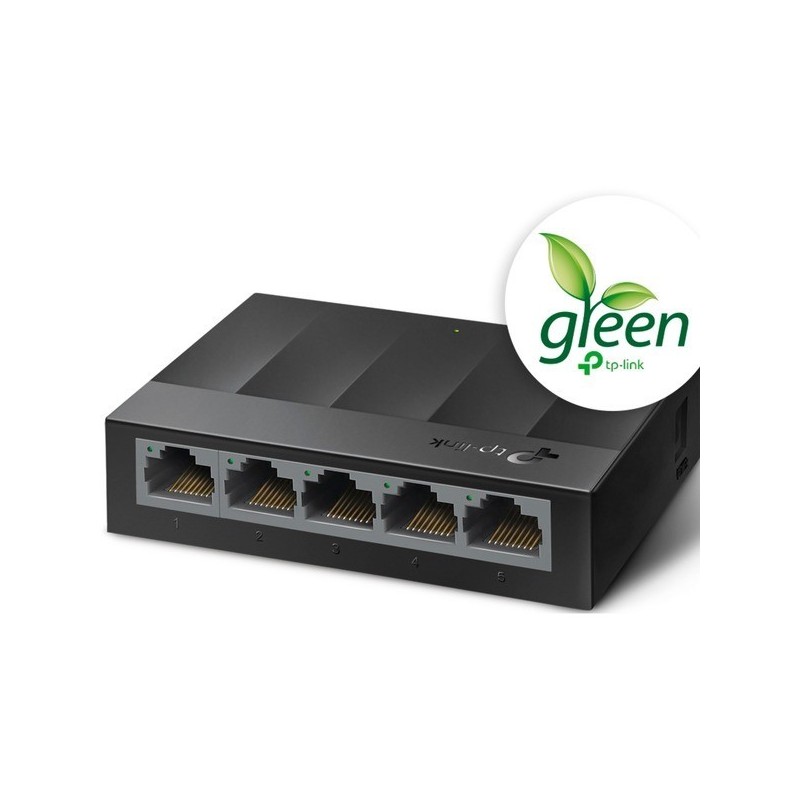 Tp-Link Switch 5 Ports 10/100/1000 LS1005G Tp-Link Switch 5 Ports 10/100/1000 LS1005G