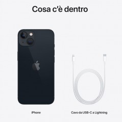 Discover IPHONE 13 256 GB MIDNIGHT - PRE OWNED GRADE A/A+ (SCATOLA + CAVO LIGHTNING USB-C) - 12 MESI DI GARANZIA details