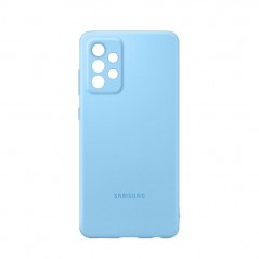 Samsung Silicone Cover EF-PA725T Per Galaxy A72 A725F | Nero | Blue | Viola Bulk