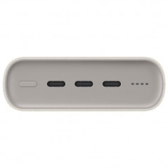 Samsung Caricabatterie Portatile 20.000 mAh Power Bank Super Fast Charger 45W 3 porte USB-C | Beige