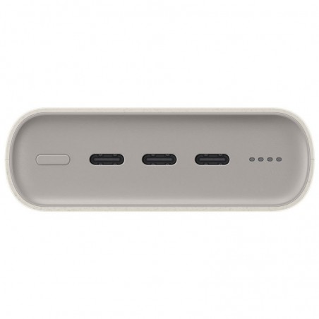 Samsung Caricabatterie Portatile 20.000 mAh Power Bank Super Fast Charger 45W 3 porte USB-C | Beige