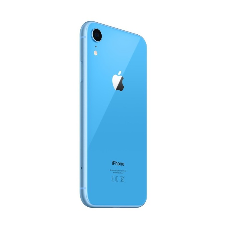 IPHONE XR 128 GB BLUE - PRE OWNED GRADE A/A+ (SCATOLA + CAVO LIGHTNING USB-C) - 12 MESI DI GARANZIA