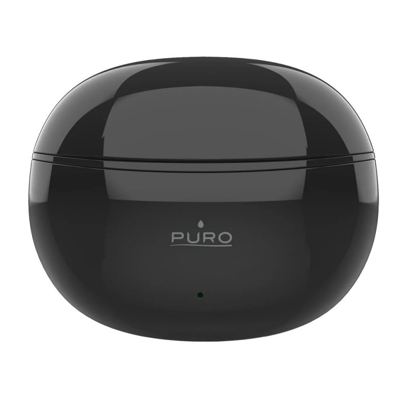 PURO Auricolare Bluetooth 5.0 Stero PLAY 2 True Wireless Compatti Con Cavo di Ricarica Incluso Nero
