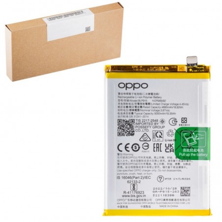 Oppo Oppo Service Pack Batteria BLP915 Originale per A17 | CPH2477 for sale