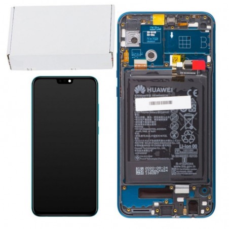 Photo of Huawei SERVICE PACK Display LCD ORIGINALE + Frame e Batteria Per HONOR 9X LITE | Verde - Huawei
