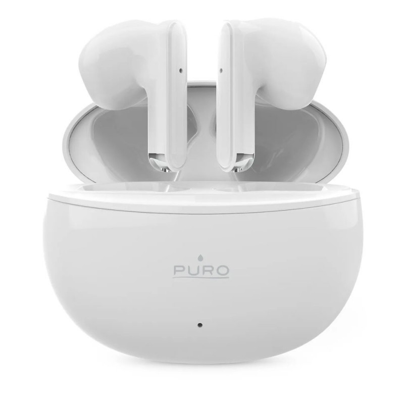 PURO Stereo PLAY 2 True Wireless Bluetooth 5.0 Earphones Compact with Charging Cable Included White PURO Stereo PLAY 2 True Wireless Bluetooth 5.0 Earphones Compact with Charging Cable Included White