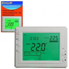 BRAVO Bravo Cronotermostato Digitale Retroilluminato Display 3.8" for sale