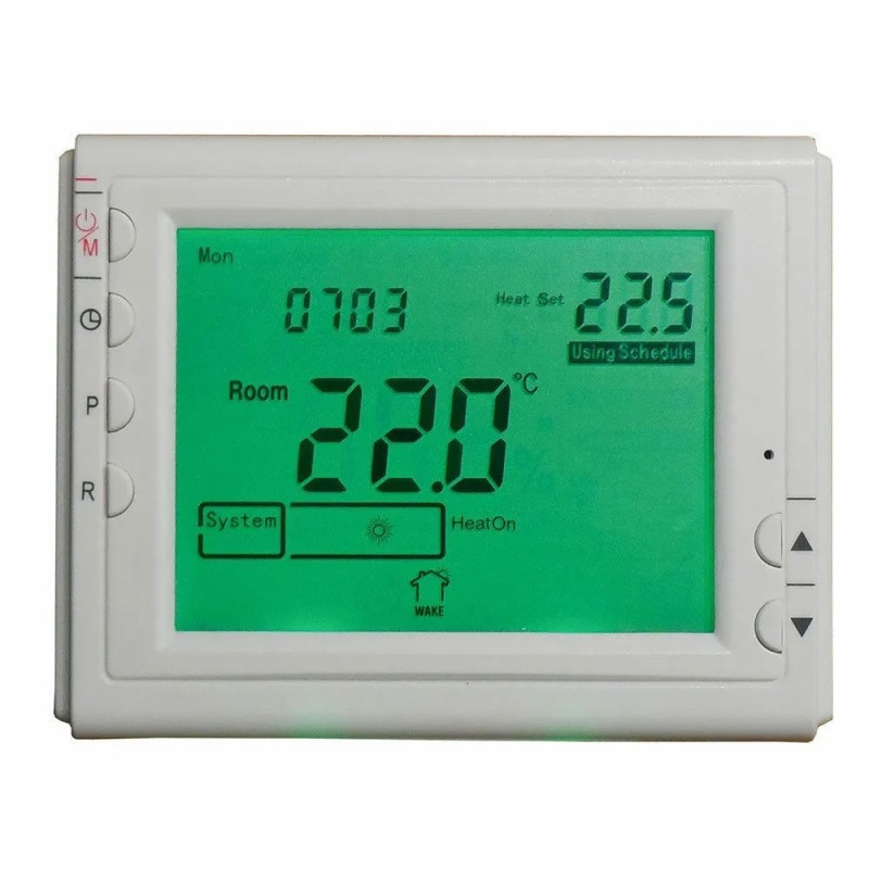 Bravo Cronotermostato Digitale Retroilluminato Display 3.8"