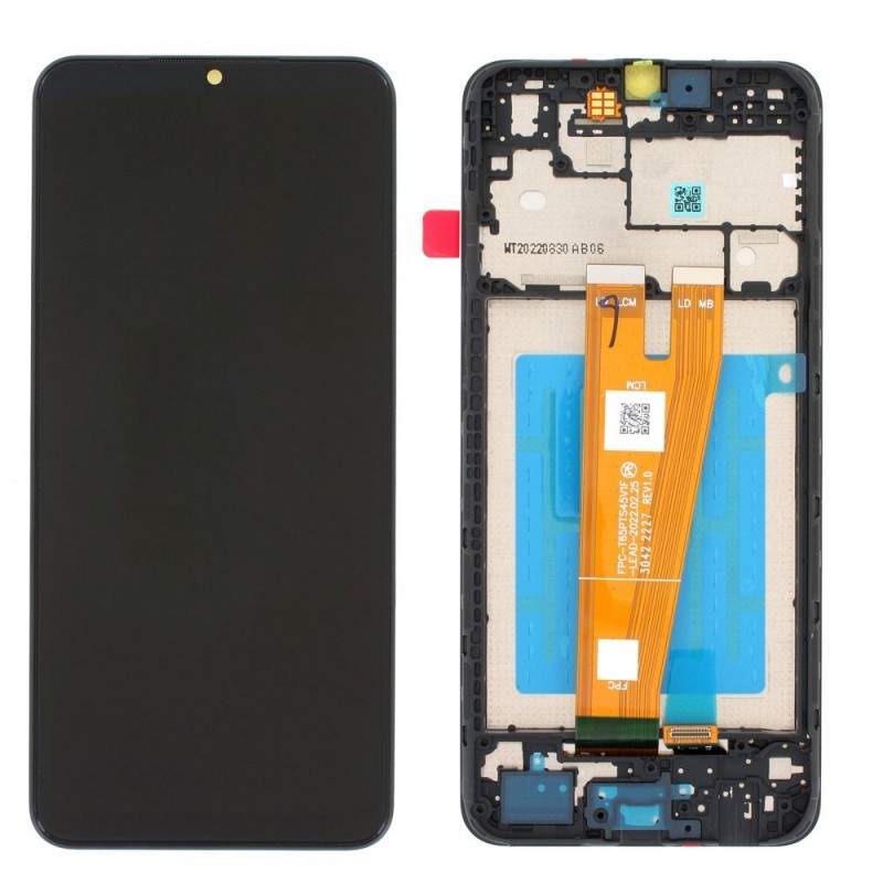 Samsung Service Pack Original LCD Display + Frame Galaxy A04 2022 A045 | Black