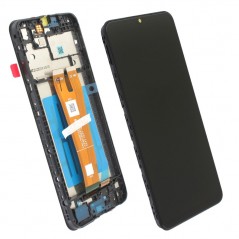 Acquista Samsung SERVICE PACK Display LCD ORIGINALE + Frame Galaxy A04 2022 A045 | Nero su Smartness