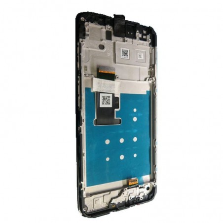 Motorola SERVICE PACK Display LCD ORIGINALE + Frame Per Moto G13 | RAHMEN SCHWARZ