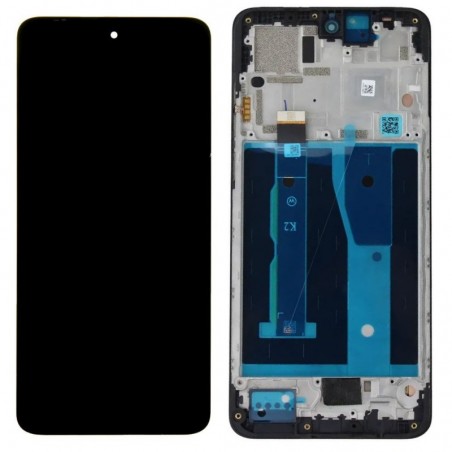 Buy Motorola SERVICE PACK Display LCD ORIGINALE + Frame Per Moto G84 5G XT2347 -1 -2 | Black online