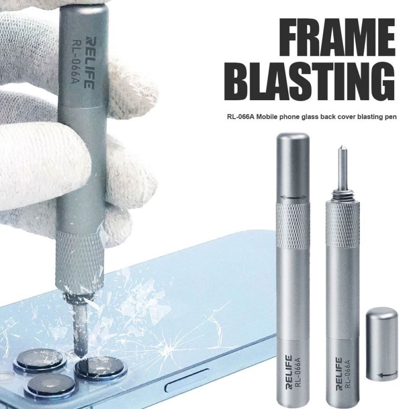 RELIFE RL-066A Glass Back Cover Sandblasting Pen