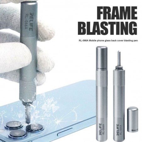 RELIFE RL-066A Glass Back Cover Sandblasting Pen